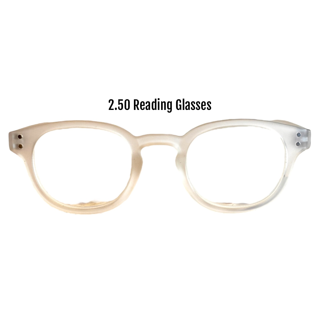 A.J Morgan - Clear Framed Reading Glasses