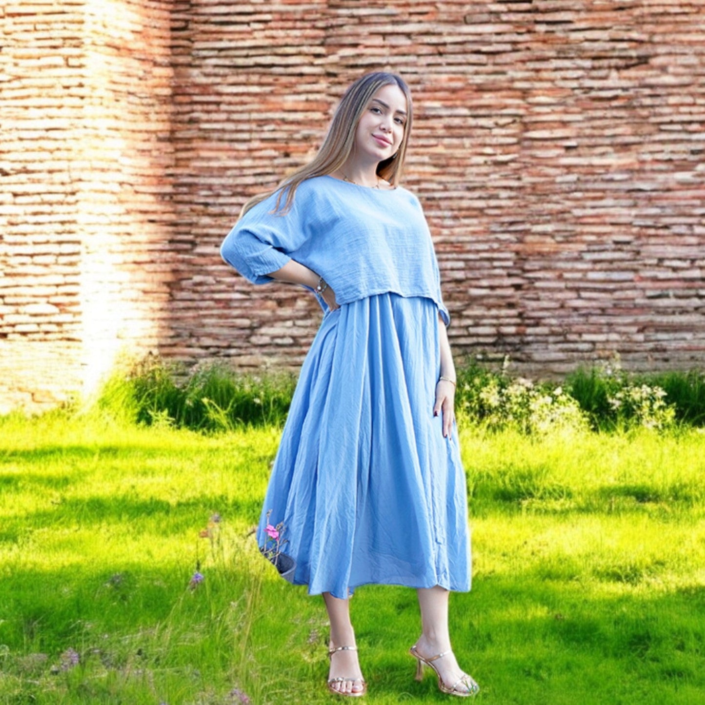 Shiva Fashions - Two Piece Dress Set