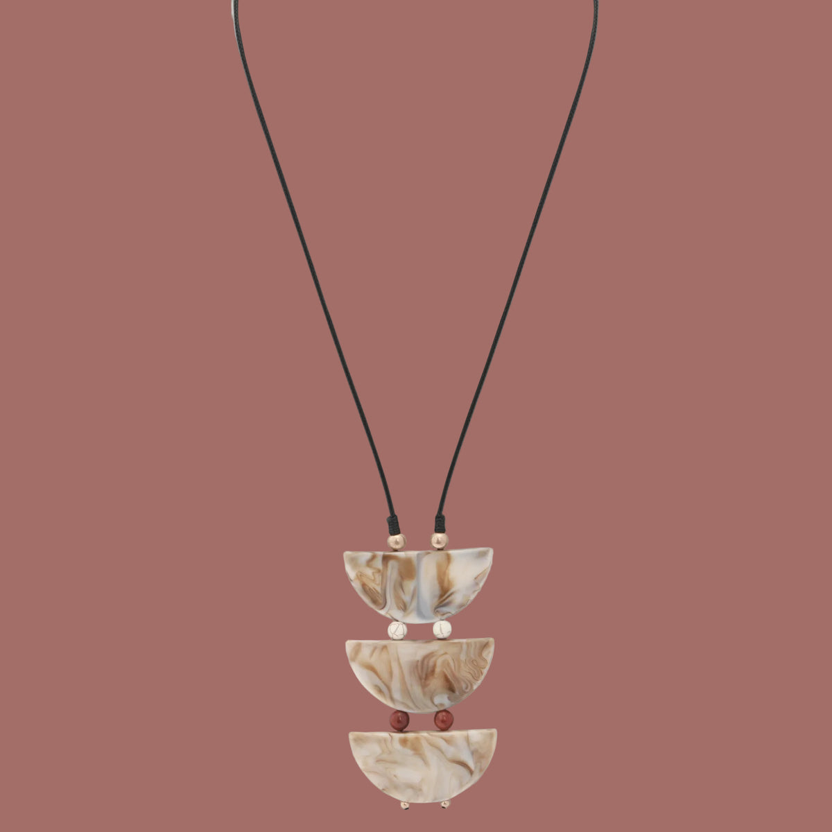 Merx - Marbled Necklace