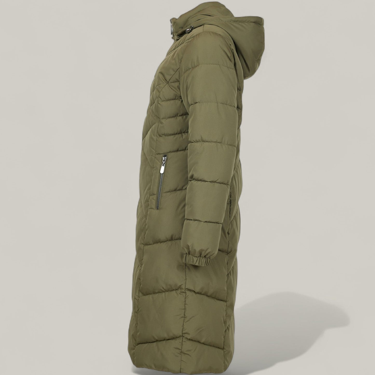 Sunday - Long Puffer Coat With Hood