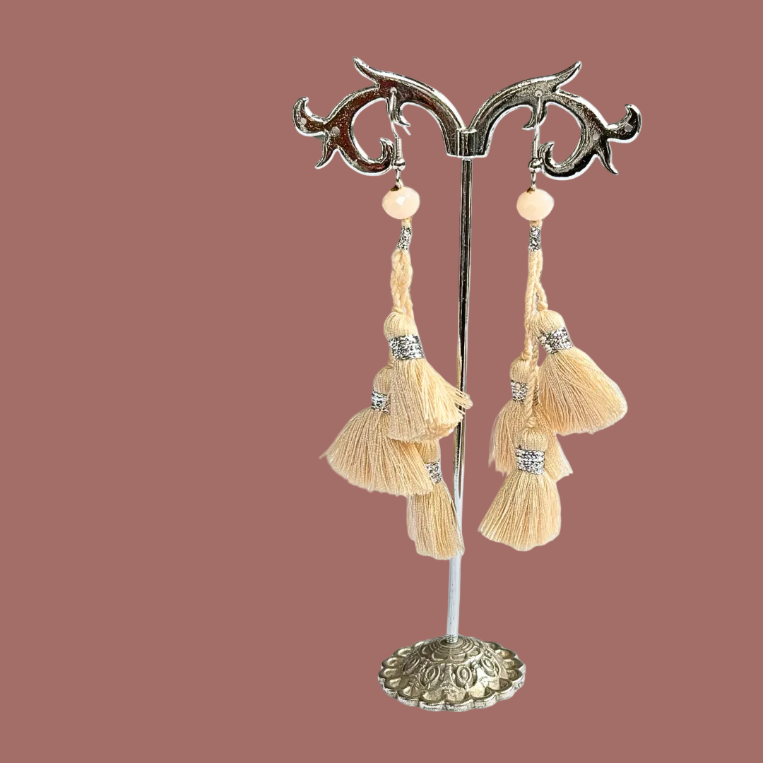 Suzie Blue - Dangly Rope Earrings