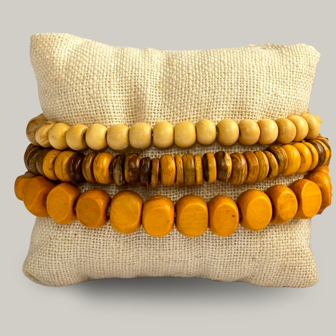 Suzie Blue - Stacked Beaded Bracelet