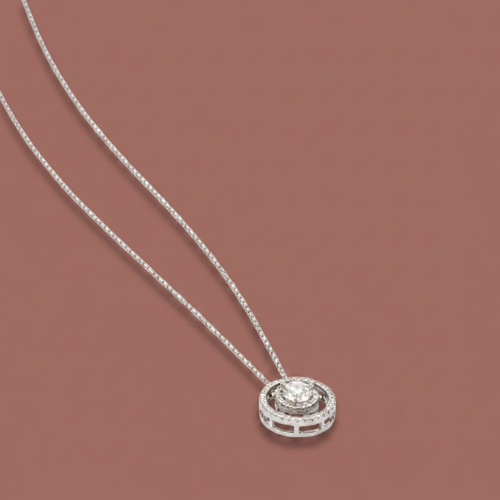 Audrey's - Halo Pendant Necklace