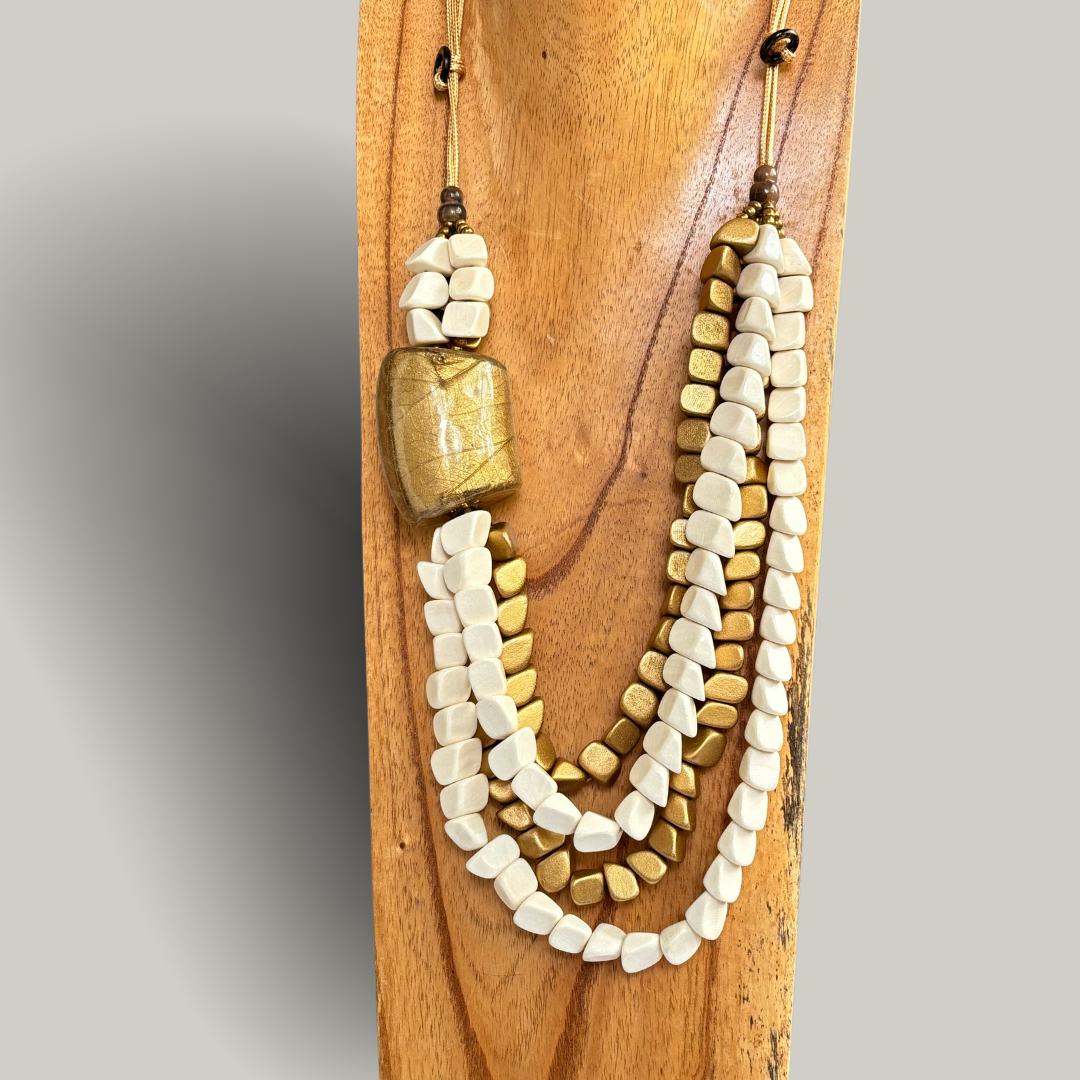 Audrey's - Multi-Layered Beaded Necklace