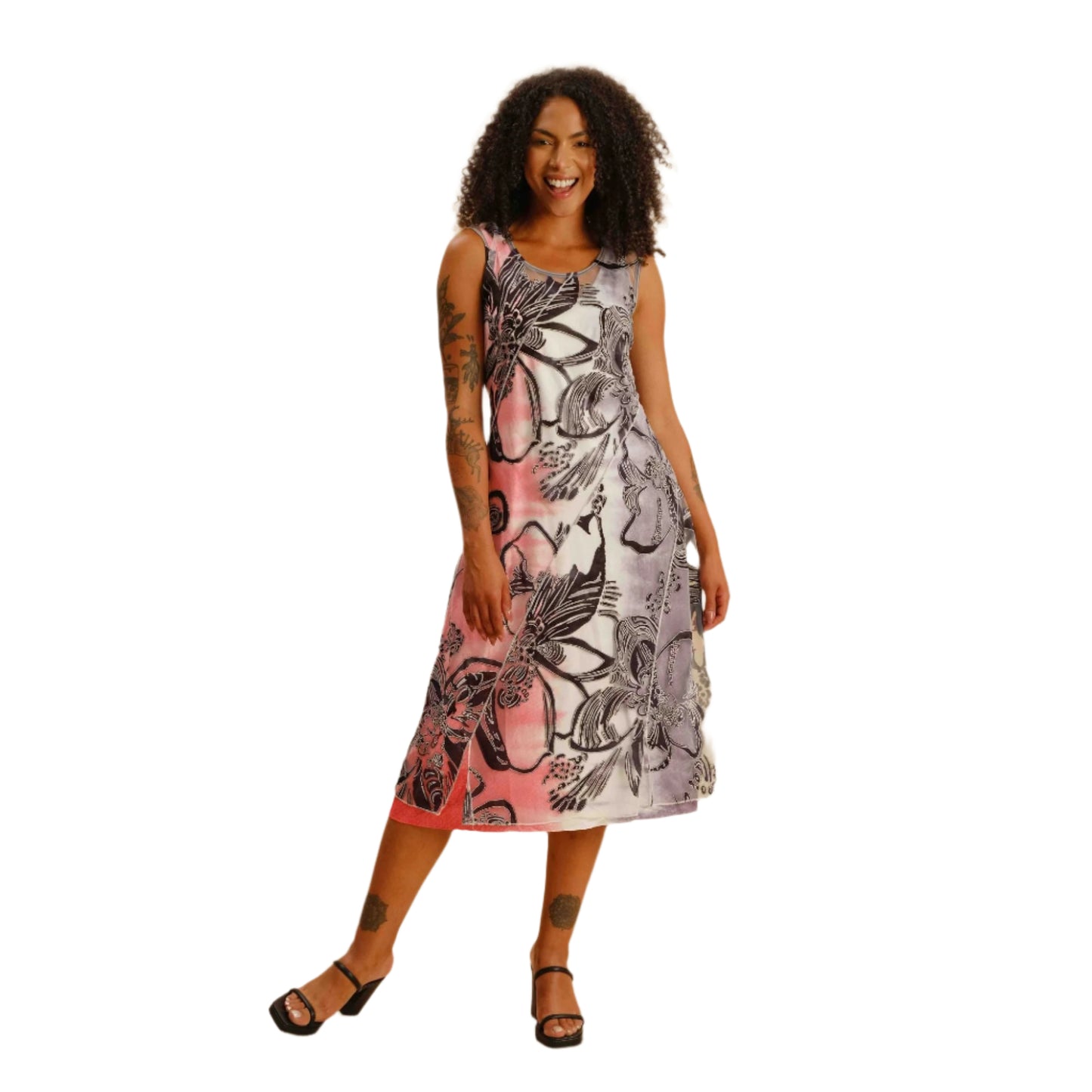 Cativa - Shadowed Tropics Sundress