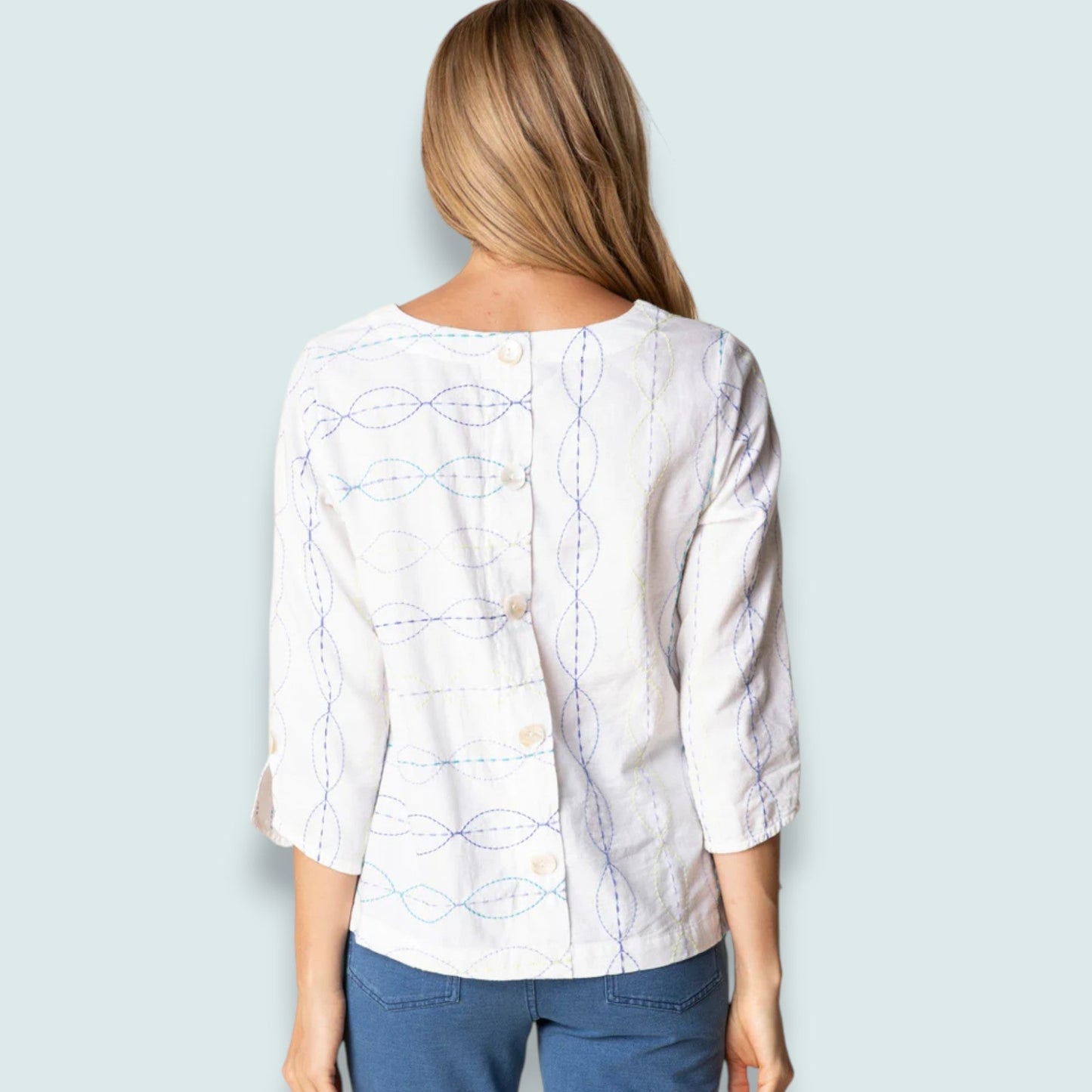 Habitat - Button Back Bistro Top