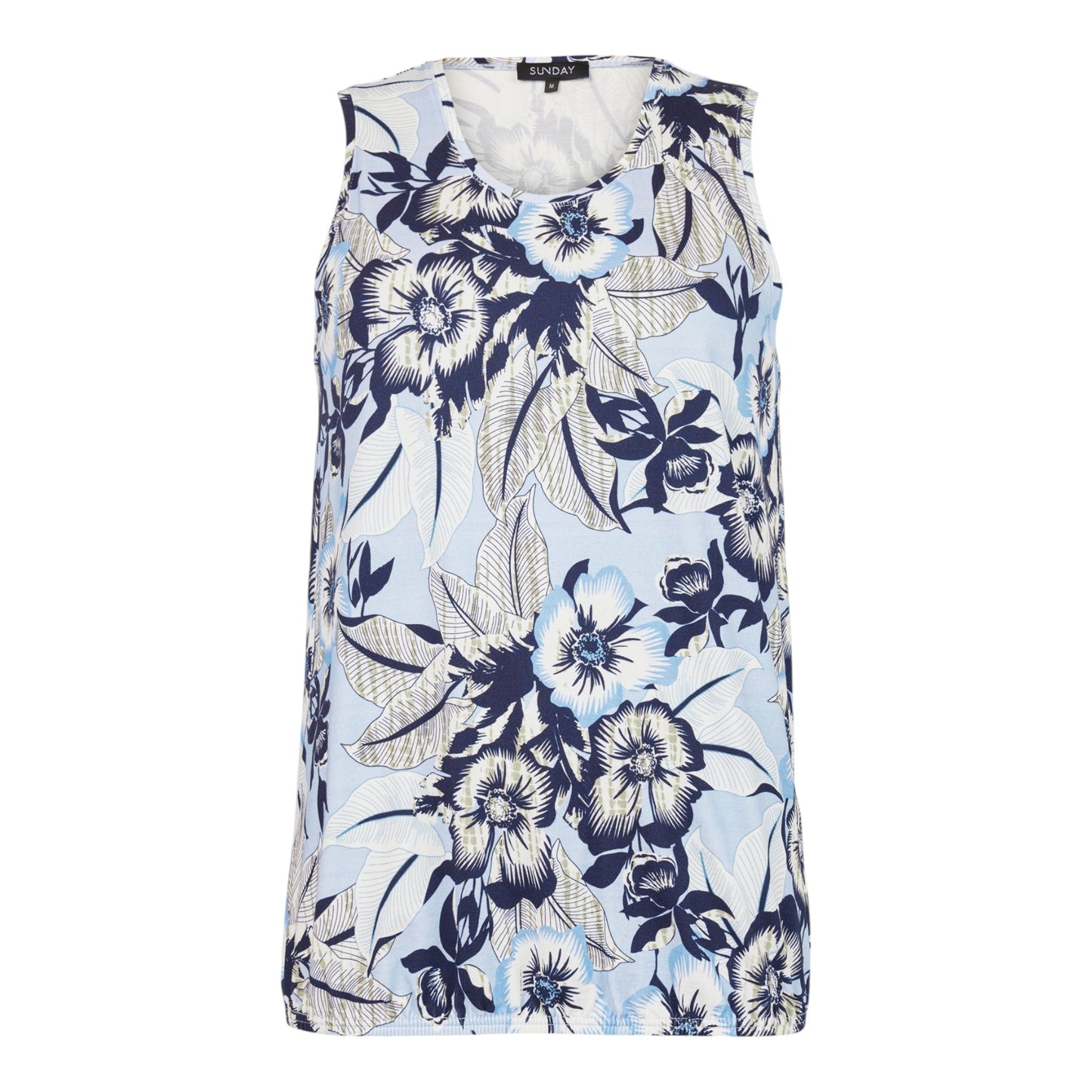 Sunday - Sleeveless Floral Tank Top
