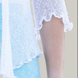Marble - Open Knit Shrug