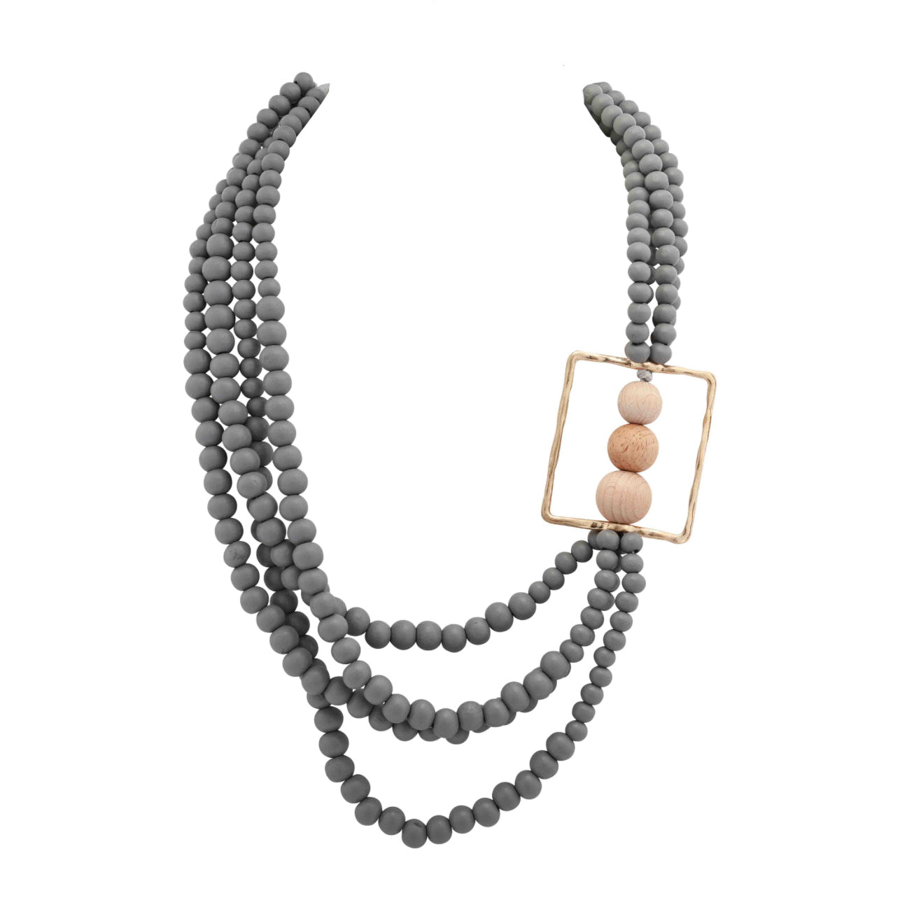 Merx - Multi Strand Beaded Necklace
