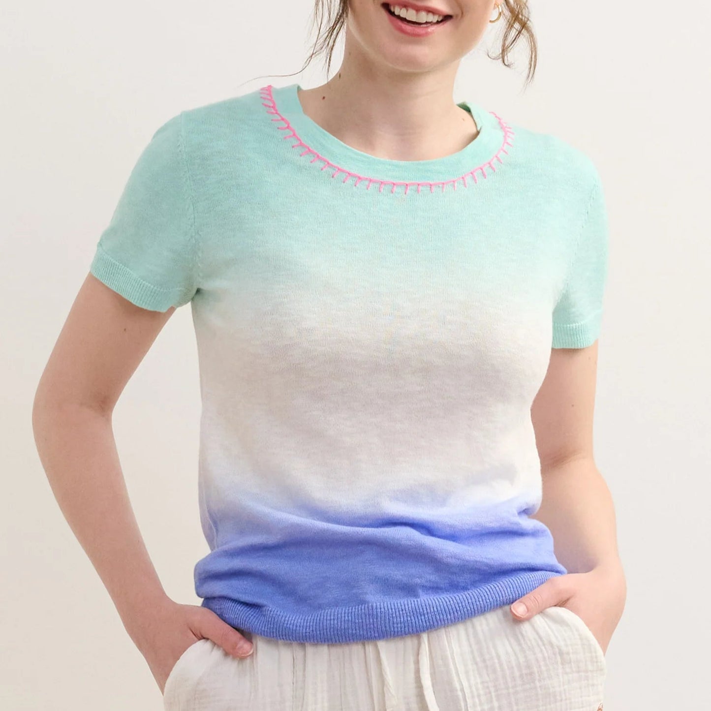 Hatley - Ombre Simone Knit Top
