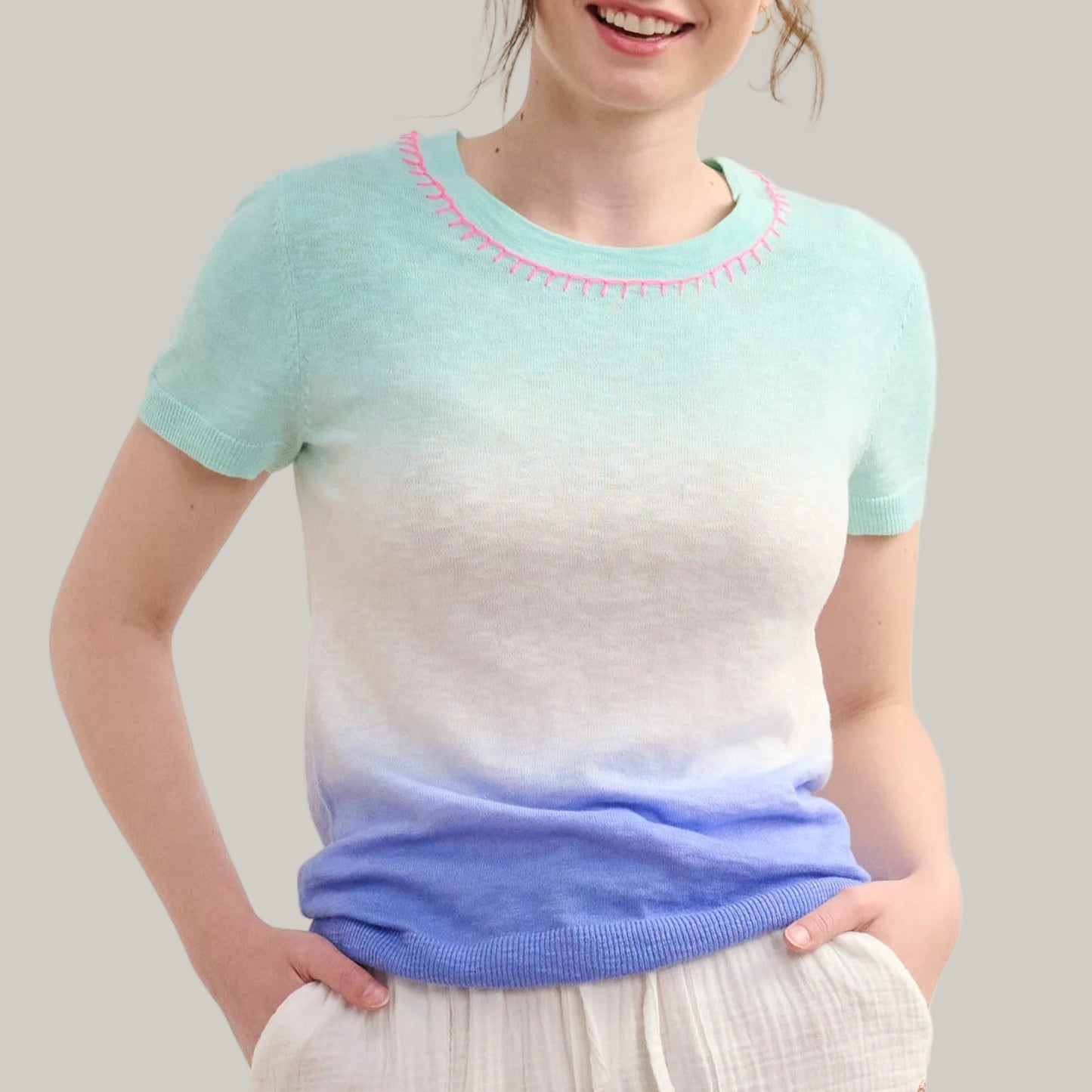 Hatley - Ombre Simone Knit Top