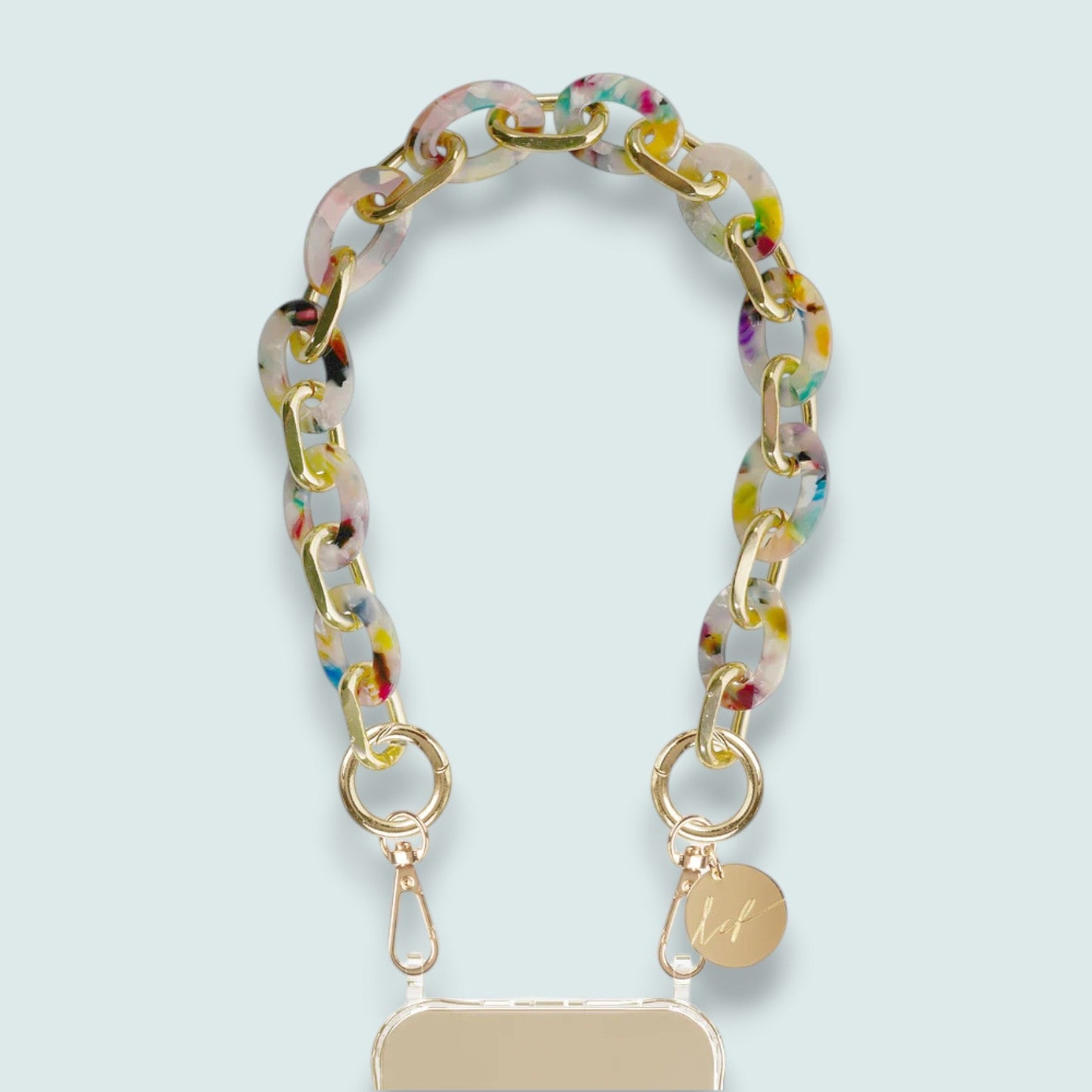 La Coque Française - Cassy Multi-Colour Phone Wristlet