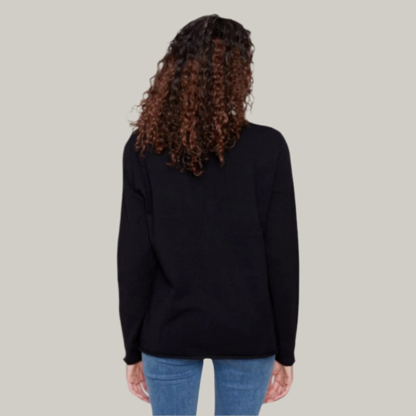 Charlie B - Basic V-Neck Sweater