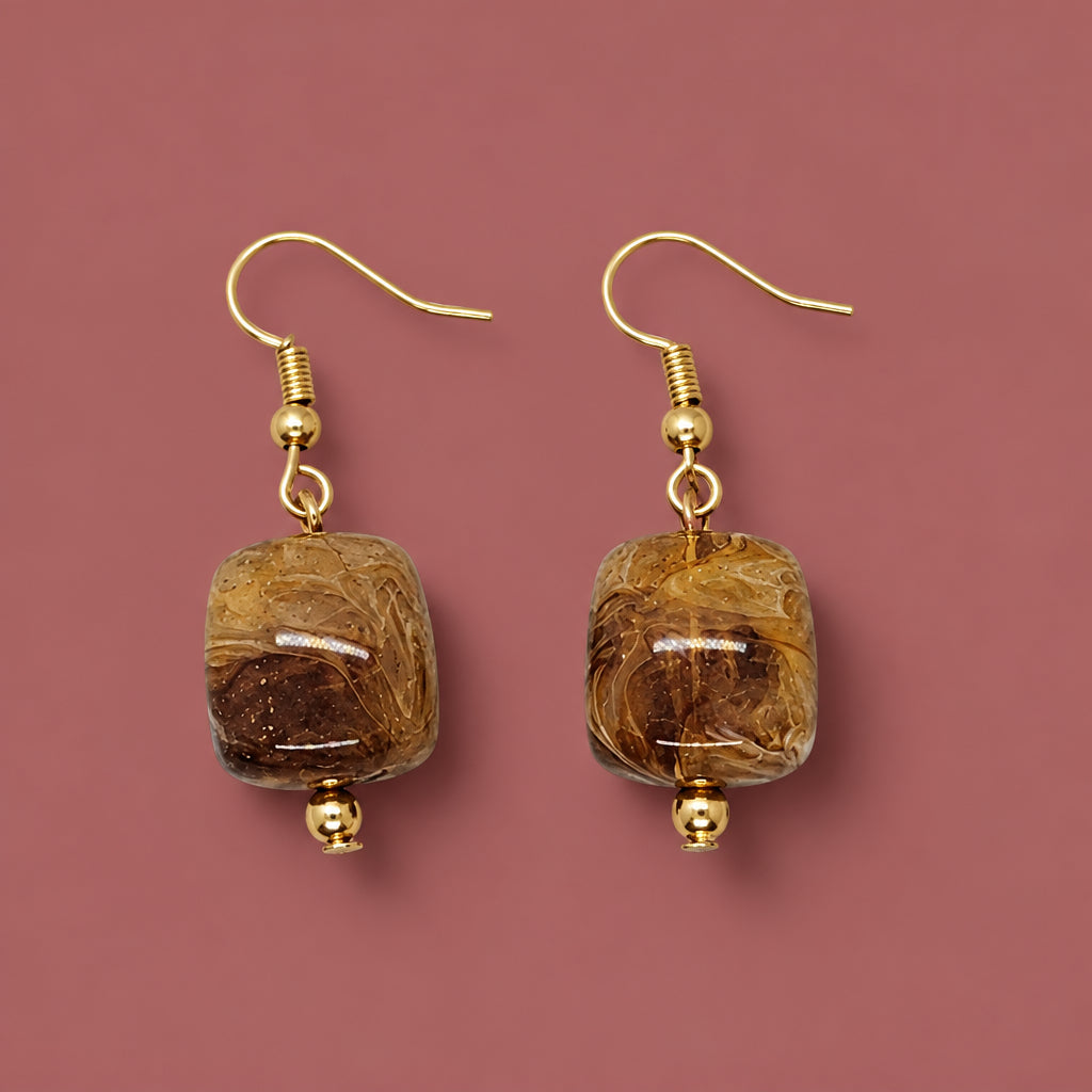 Audrey's - Amber Look Drop Earring