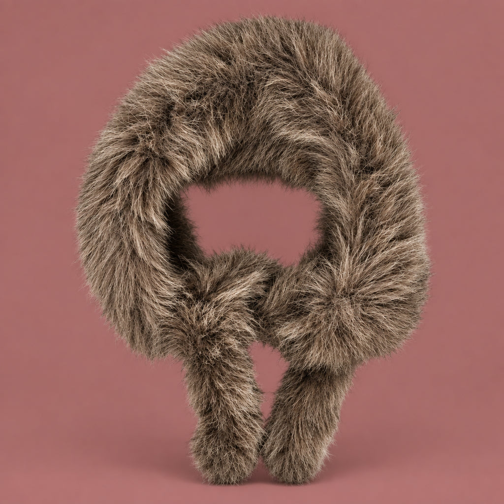 Jacqueline Kent - Faux Fur Wrap Scarf