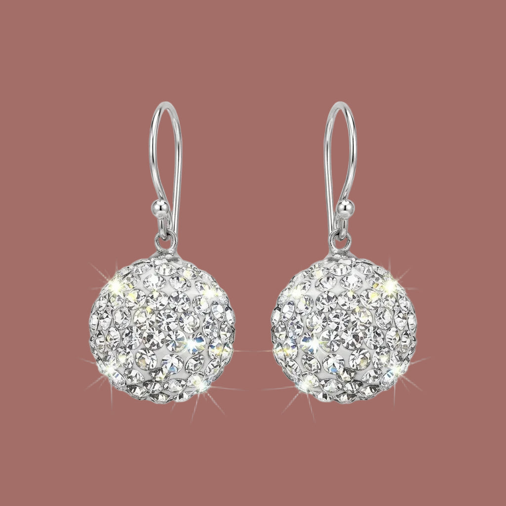Audrey's- Mirror Ball Earrings