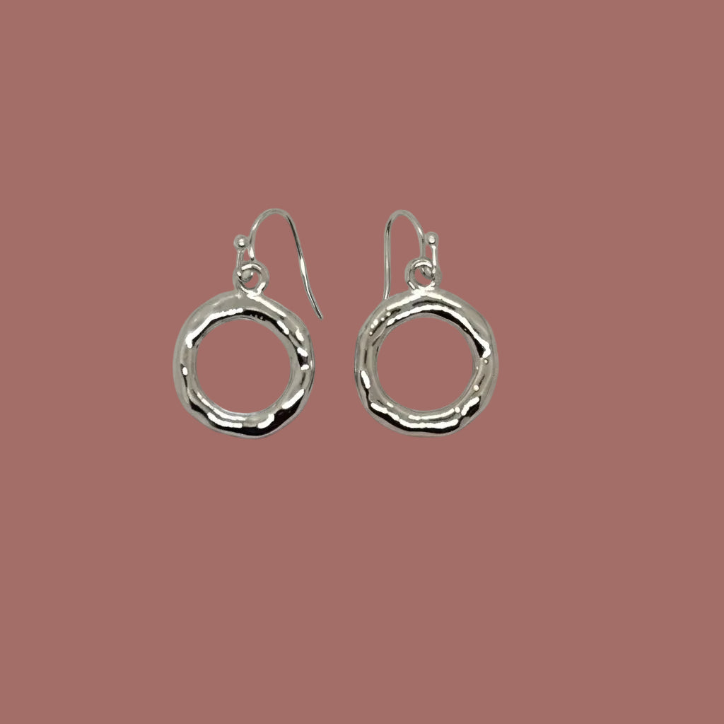 Audrey's - Circle Drop Earrings