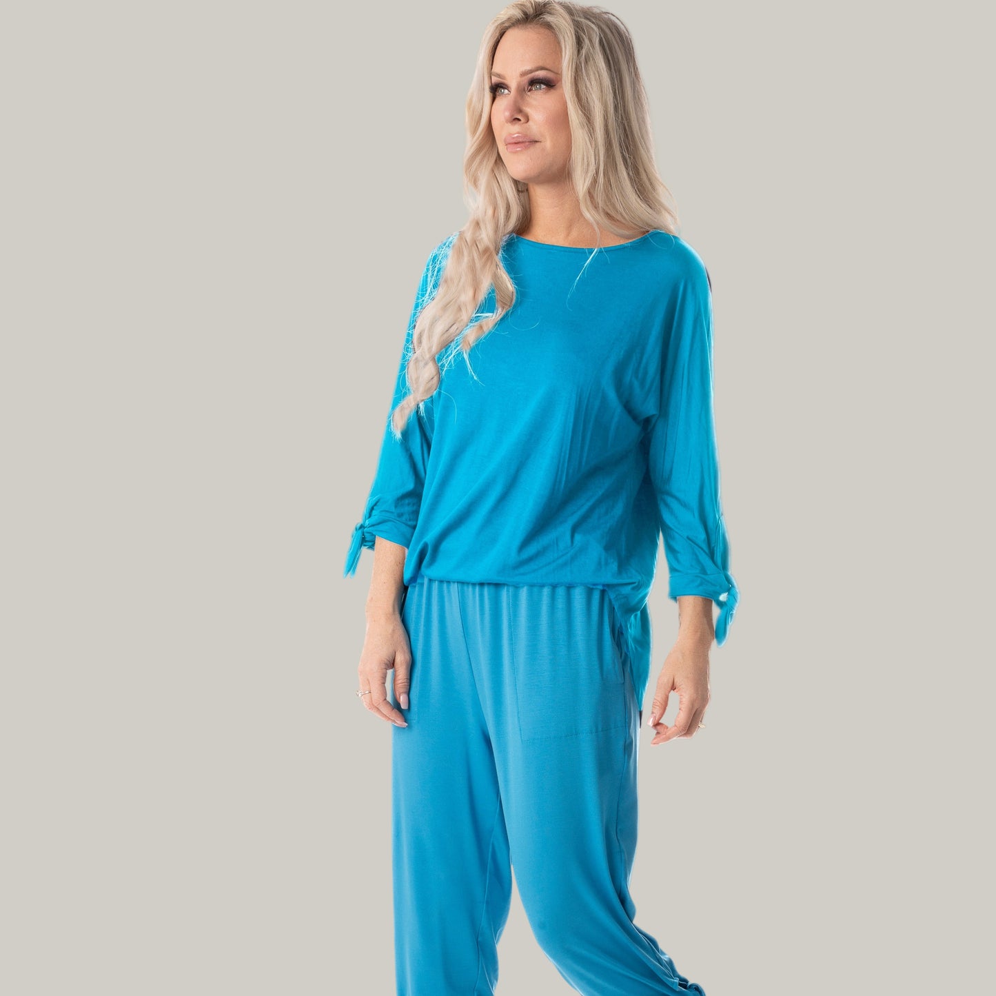 Pure - Tie-Sleeve Top