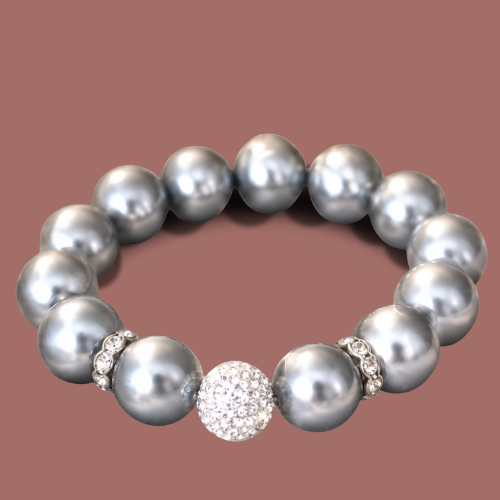 Audrey's - Pearl Radiance Stretch Bracelet