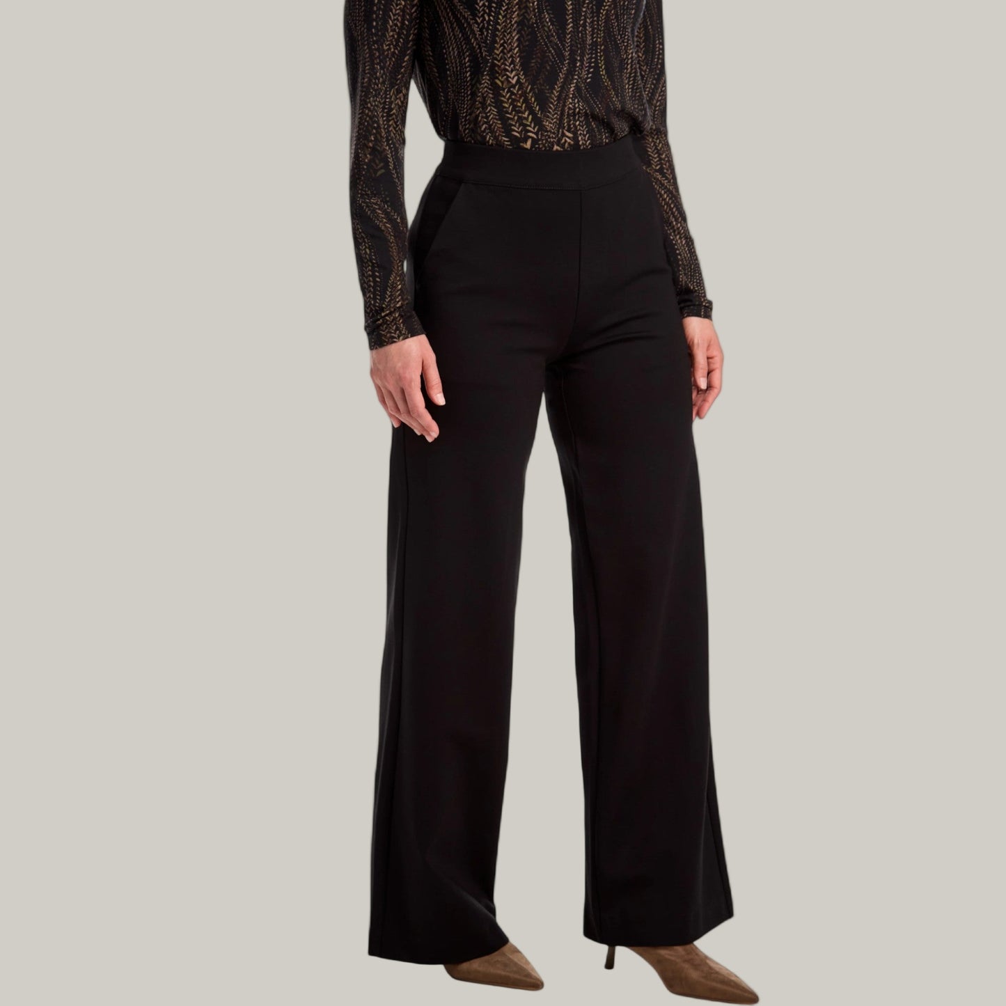FDJ - Pull-On Wide Leg Pant