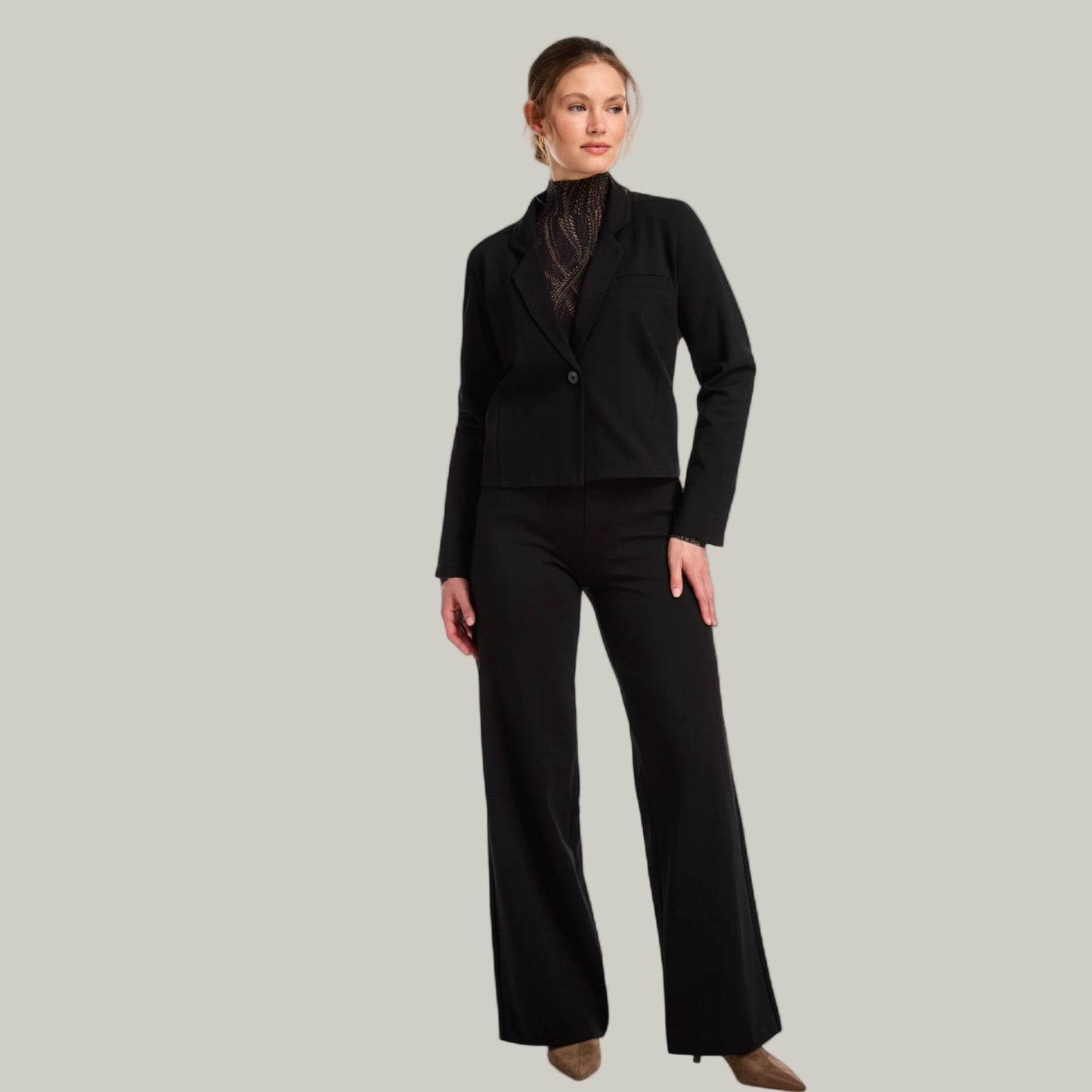 FDJ - Pull-On Wide Leg Pant