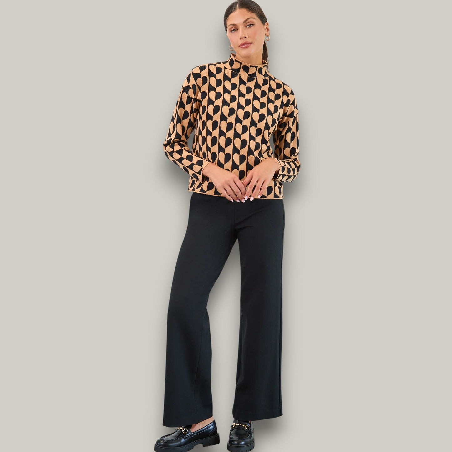 FDJ - Pull-On Wide Leg Pant