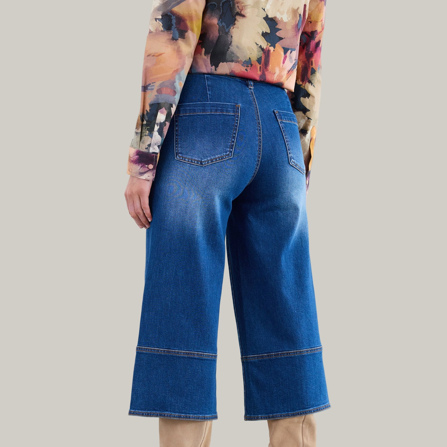 FDJ - Olivia Wide Leg Gaucho Jeans