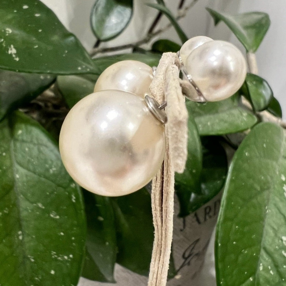 Jacqueline Kent - Double Bubble Pearl Earrings
