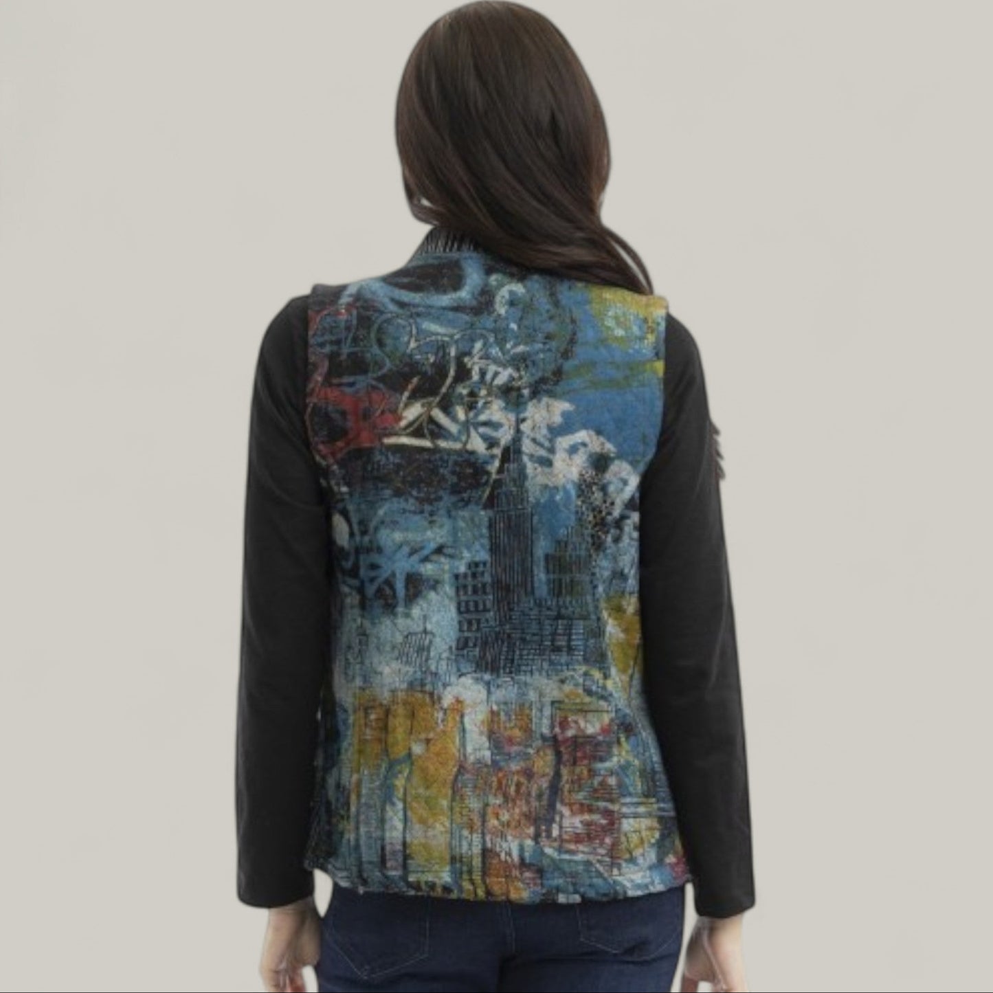 Orientique - "New York" Reversible Quilted Vest