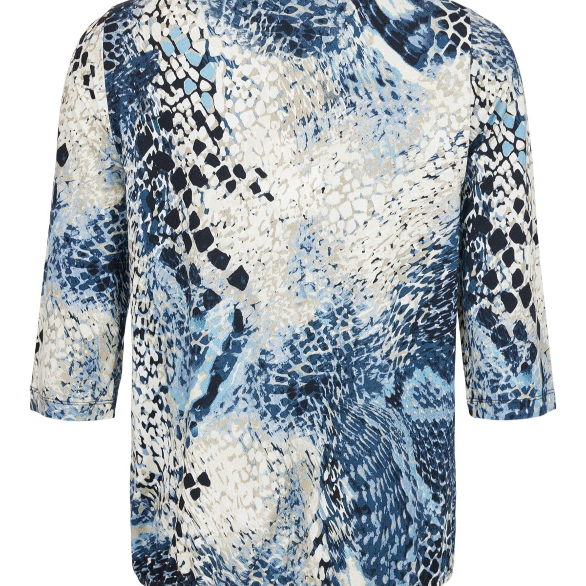 Sunday - Animal Print 3/4 Sleeve Top