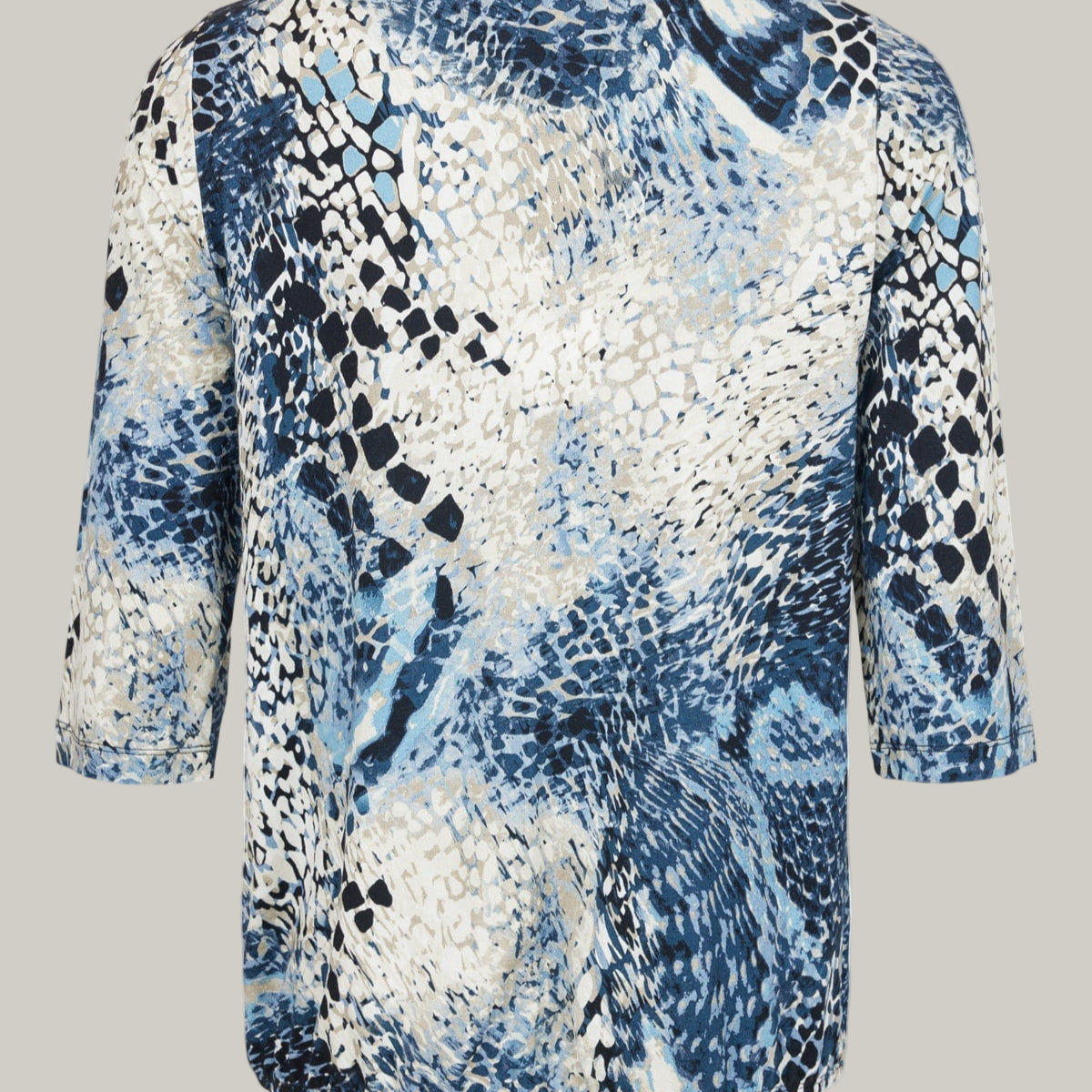 Sunday - Animal Print 3/4 Sleeve Top
