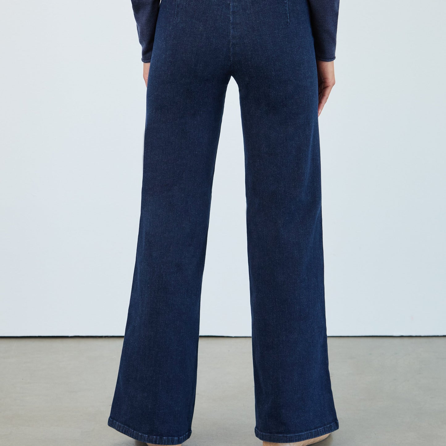 FDJ - Pull-On Wide Leg Denim