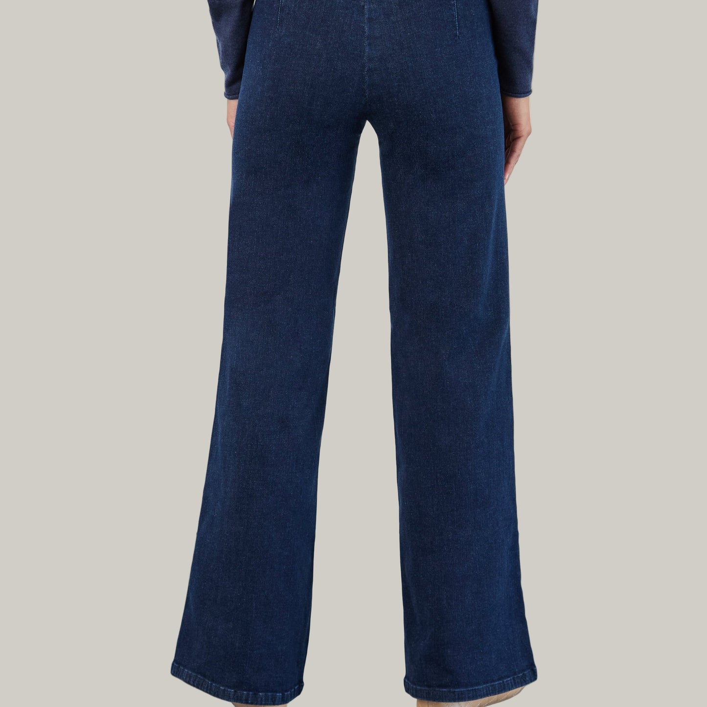 FDJ - Pull-On Wide Leg Denim