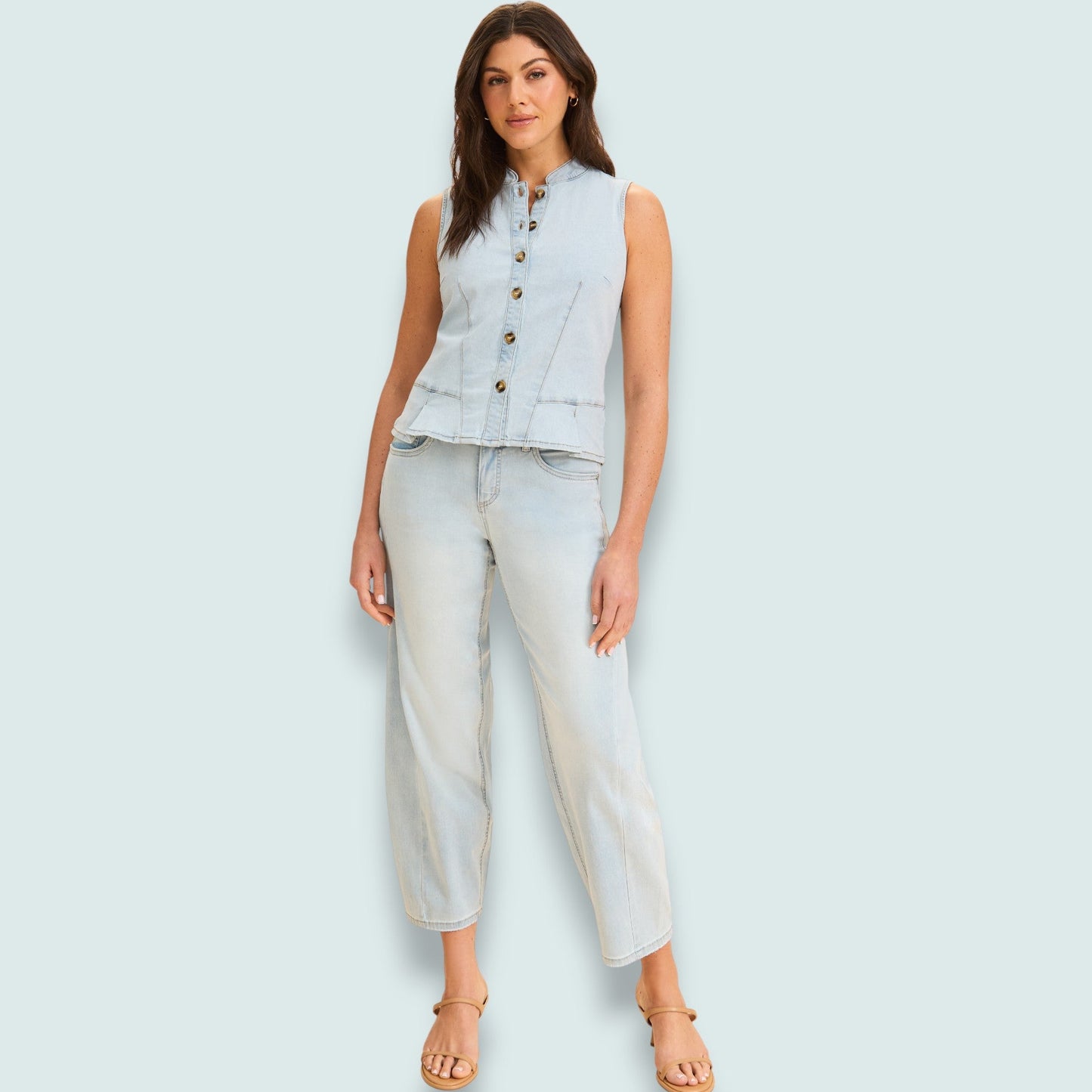 FDJ - Girlfriend Barrel Ankle Jean