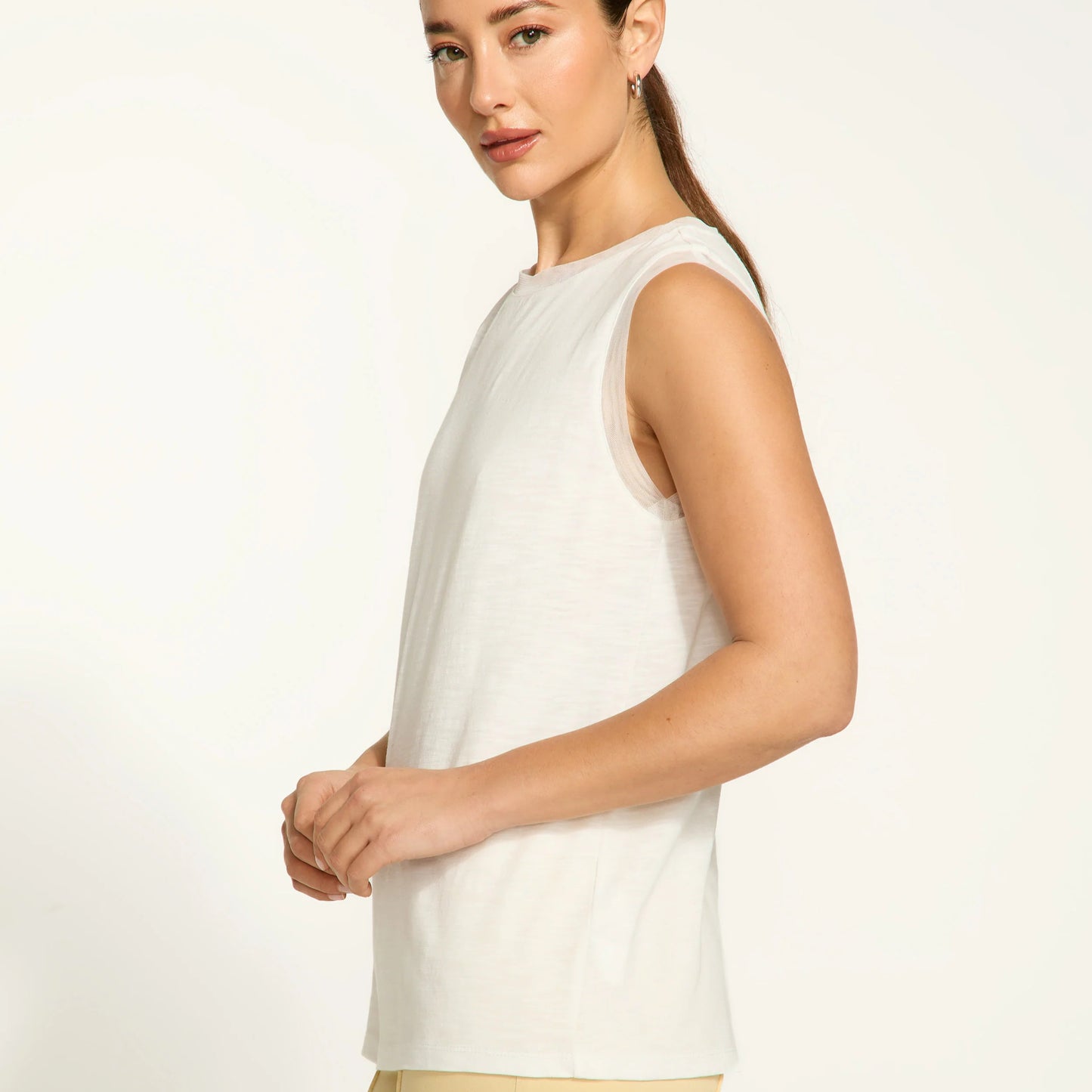 FDJ - Boat-Neck Tank Top