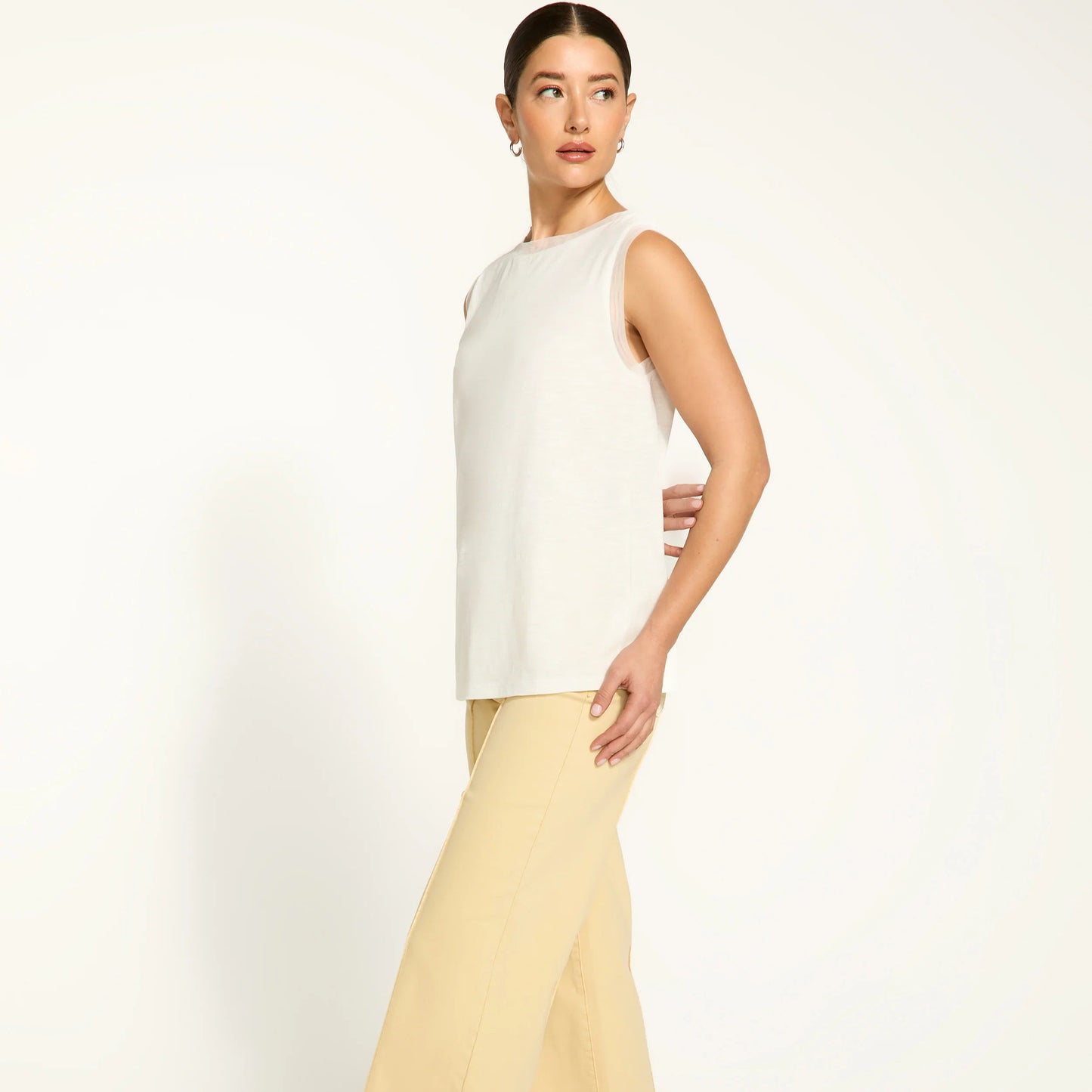 FDJ - Boat-Neck Tank Top