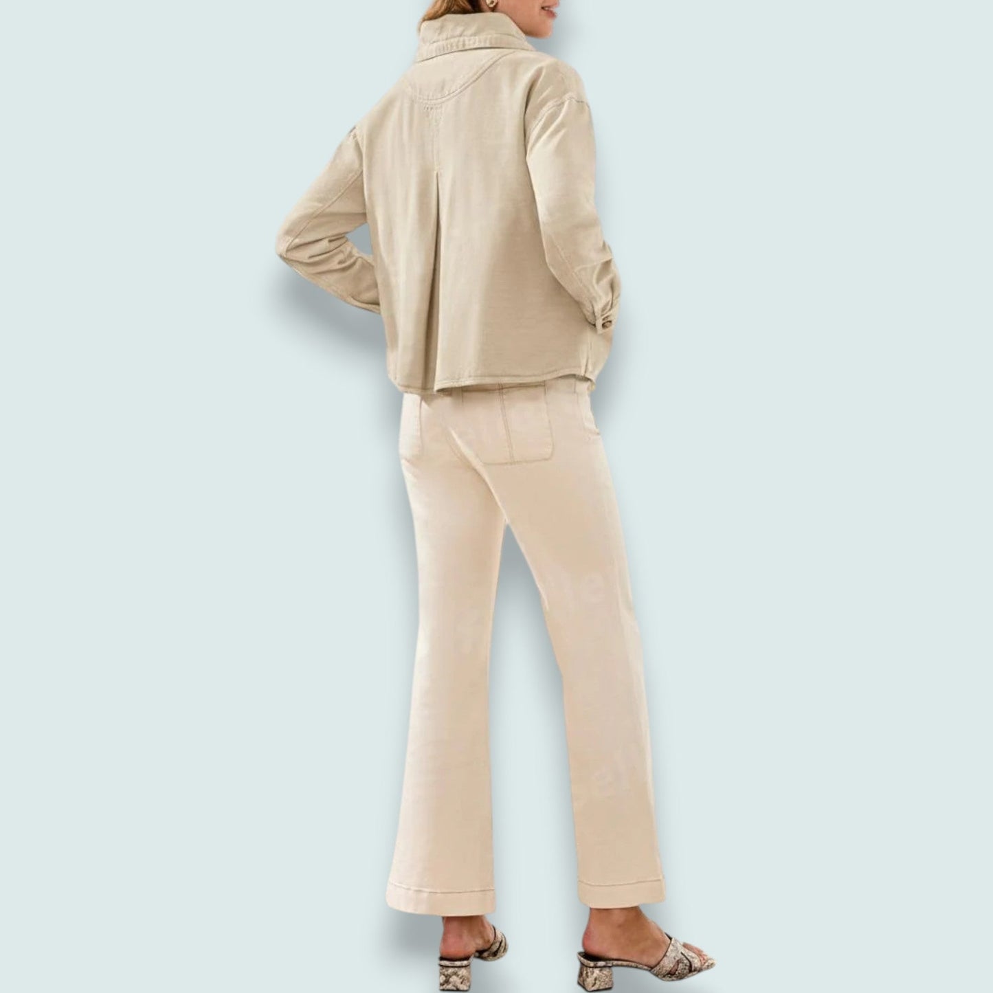 Tribal - Slub Twill Button Front Jacket