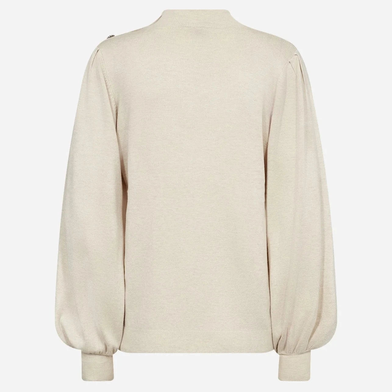 Soya Concept - Sweater With Bling Button Detail