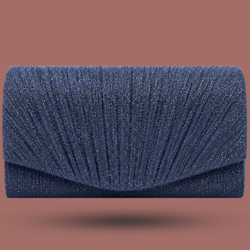 Audrey's - Shimmer Pleated Evening Clutch