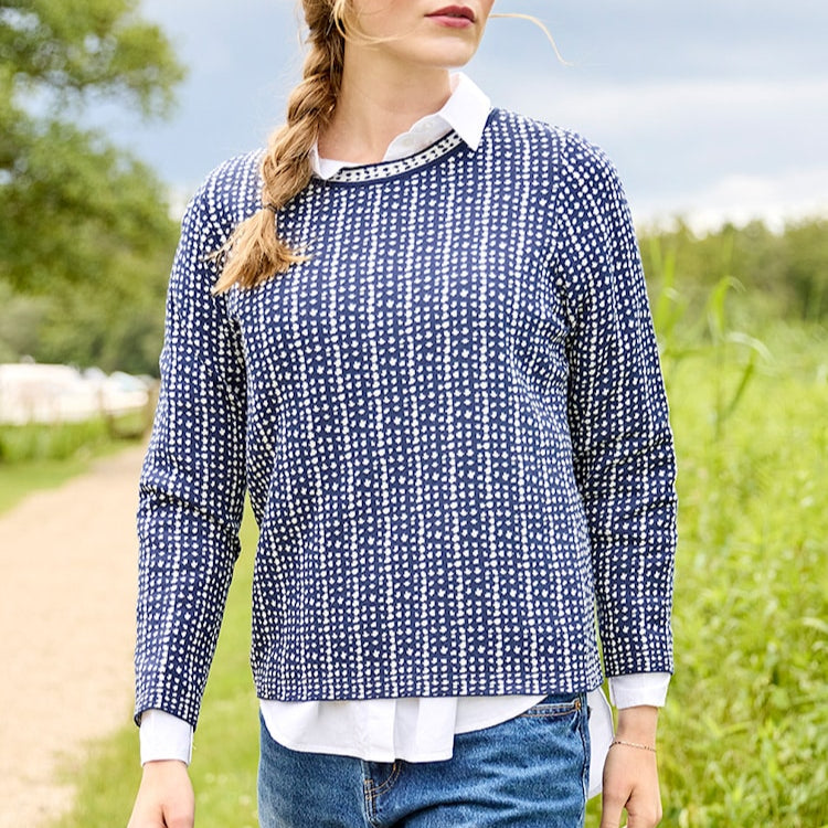 Skovhuus - Dot Crew-Neck Sweater