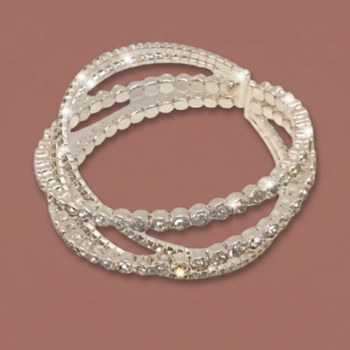 Audrey's - Radiant Luxe Crystal Wrap Bracelet