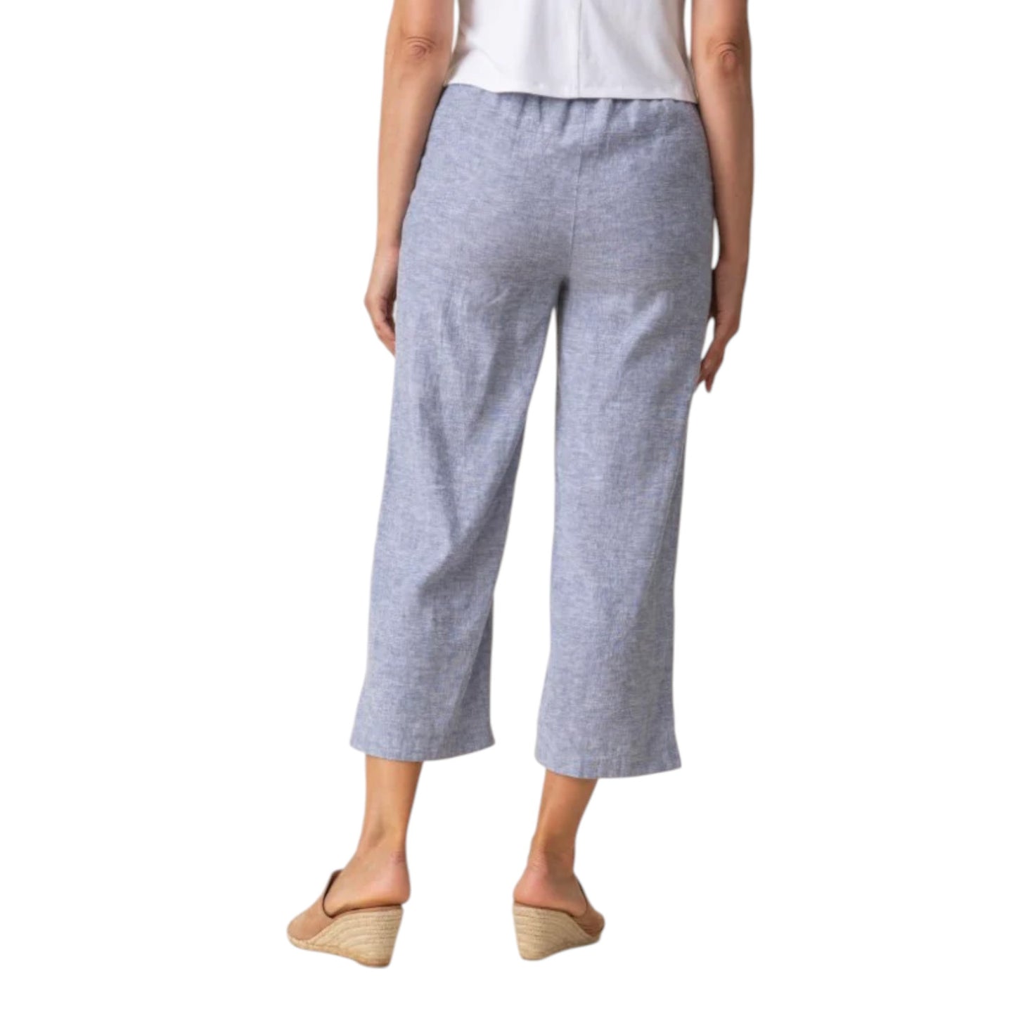 Habitat - Pleat Button Capri