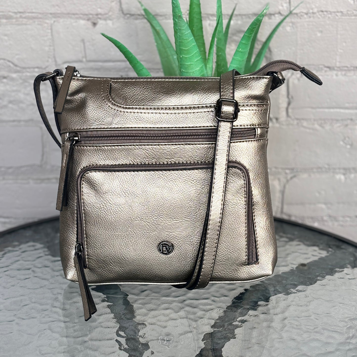 La Diva - Zipper Top Crossbody