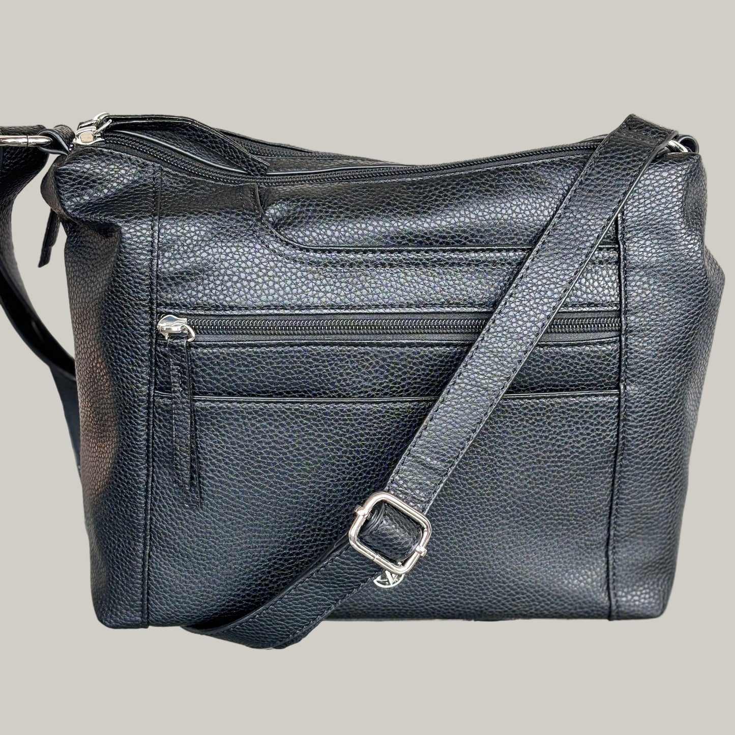 La Diva - Double Top Zip Closure Purse
