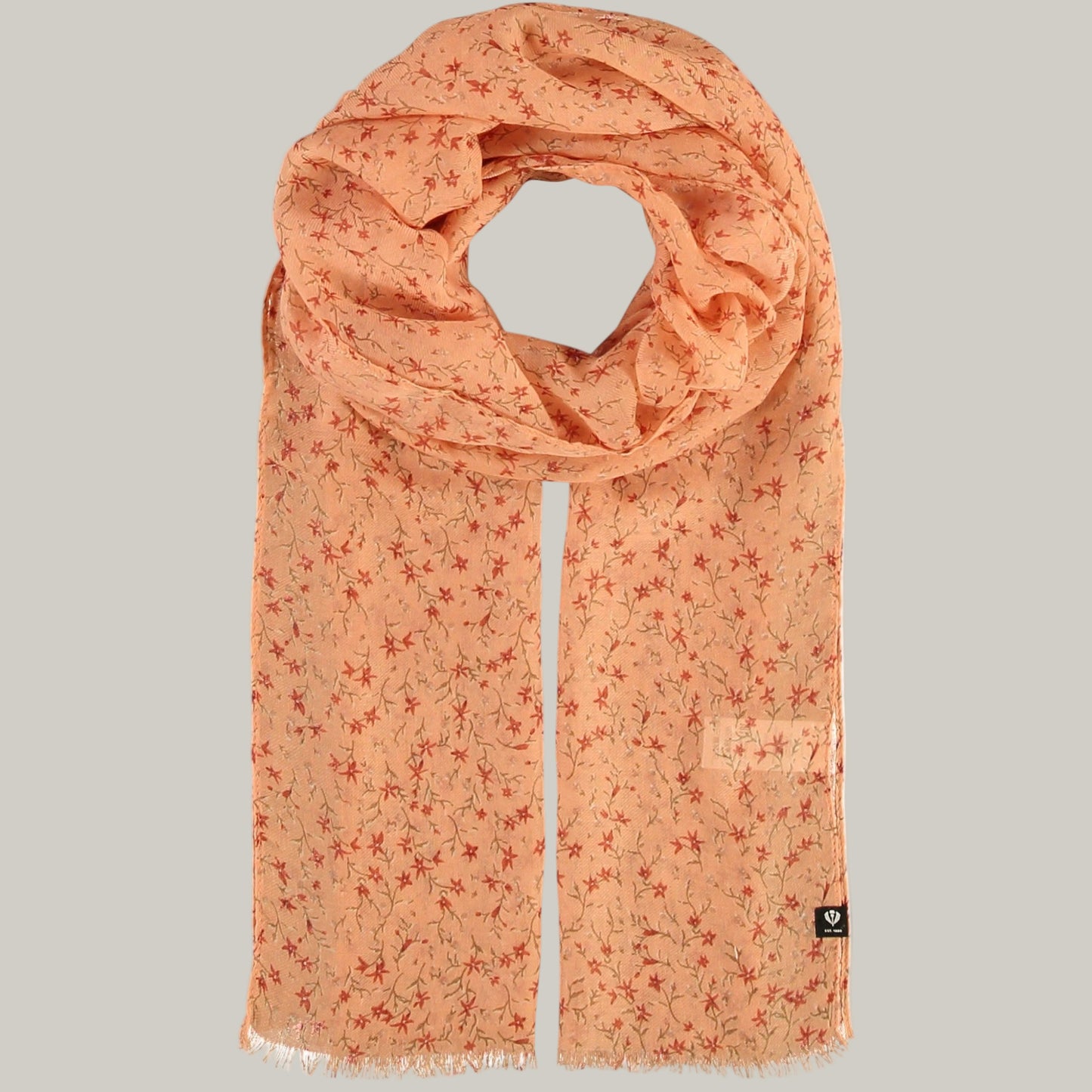 Fraas - Mille Fleur Polyester Print Scarf