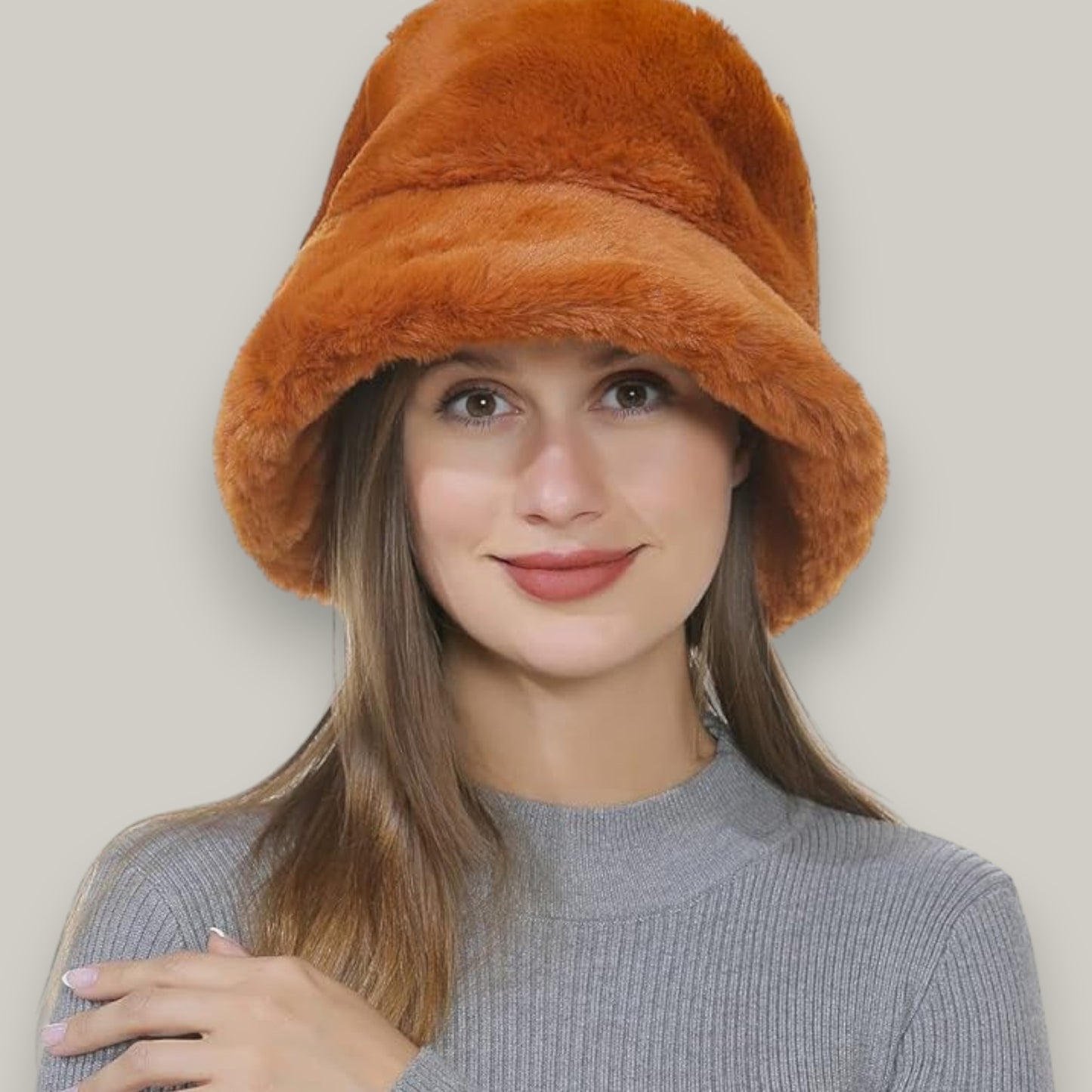 Belle Dame - Faux Fur Bucket Hat