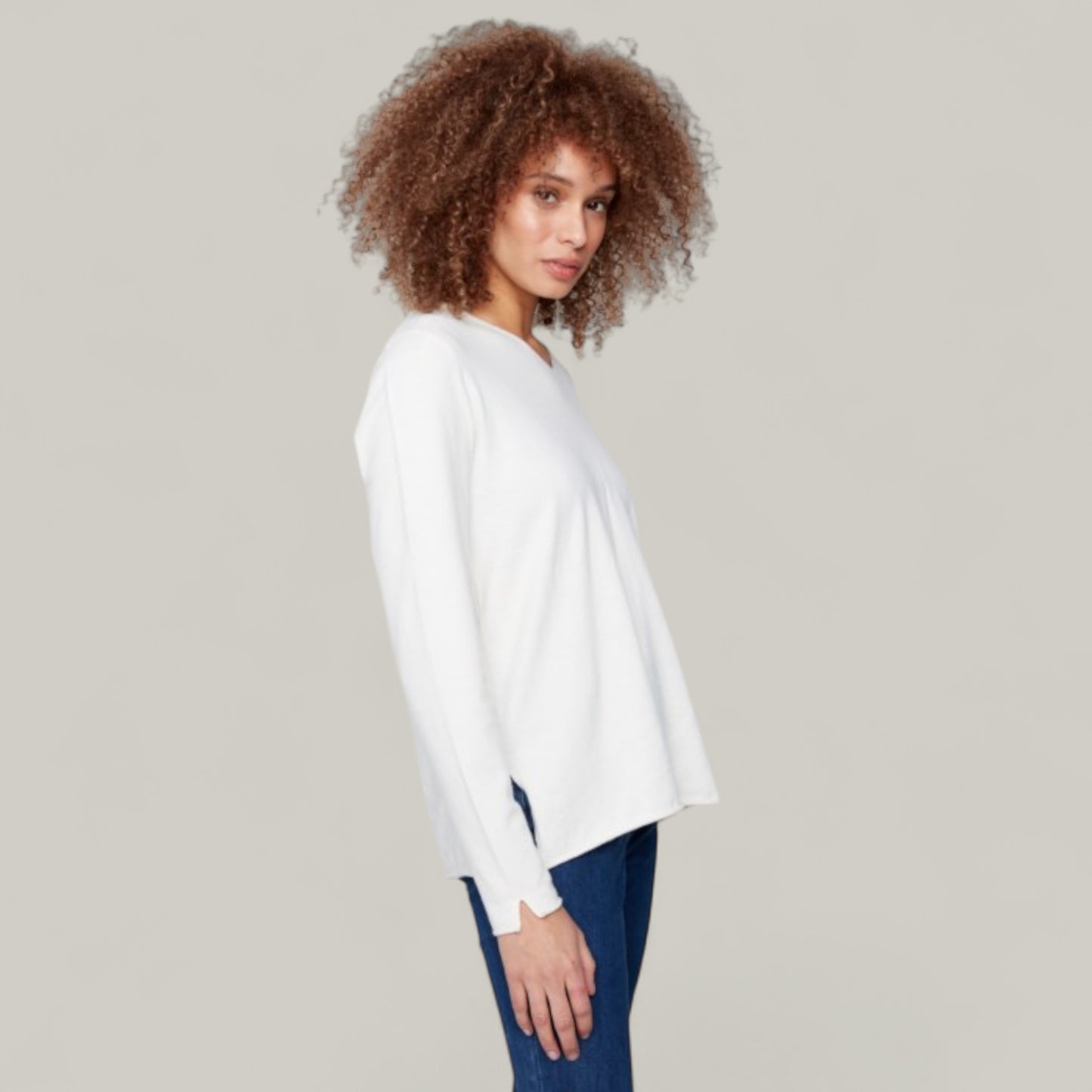 Charlie B - Basic V-Neck Sweater