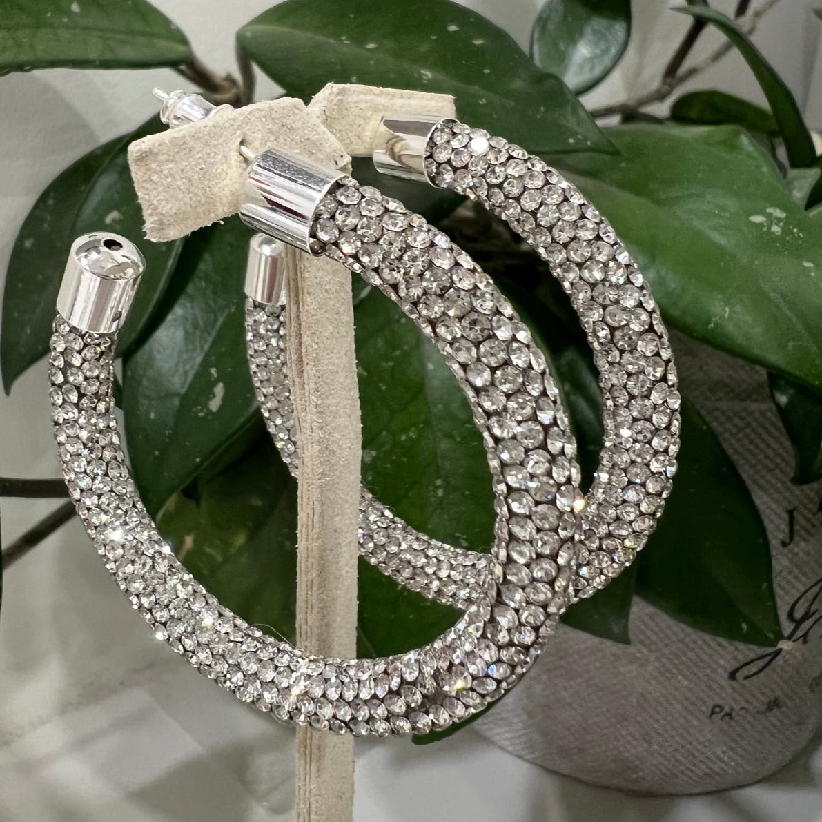 Jacqueline Kent - Icing Hoop Earrings