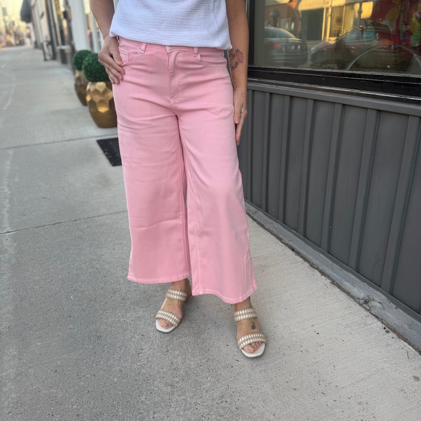 Carreli - Wide Leg Gaucho Pants