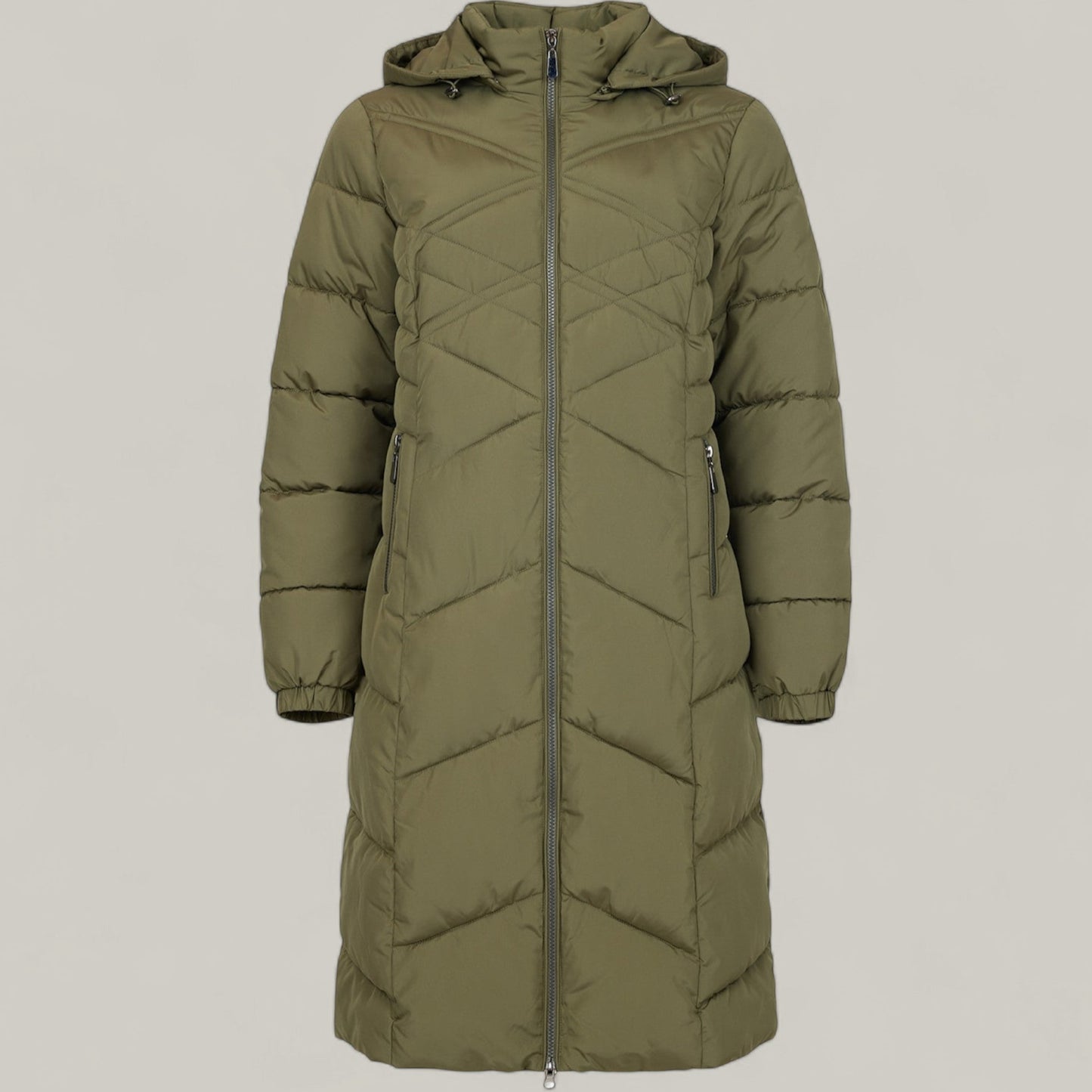 Sunday - Long Puffer Coat With Hood